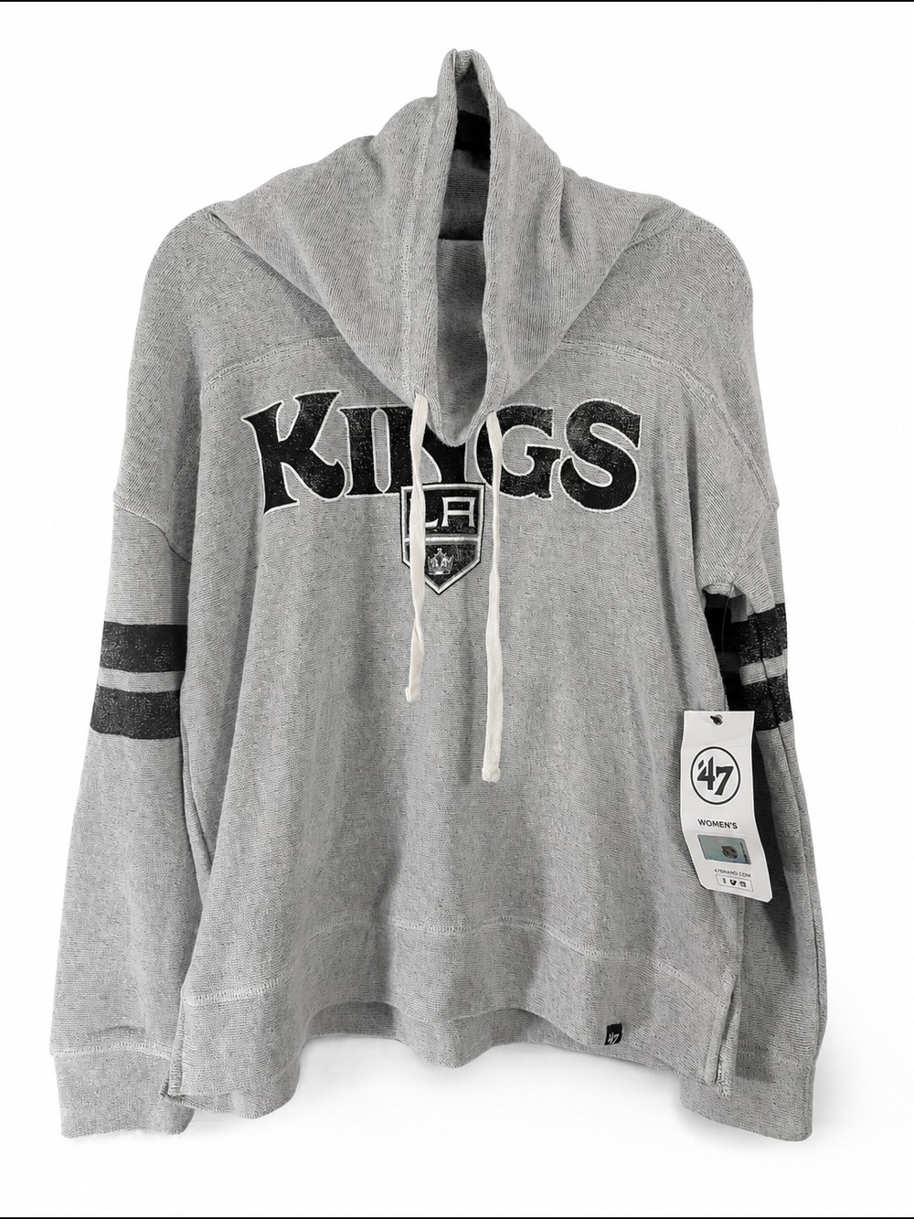 '47 Brand LA Kings NHL NWT Cowl Neck Pullover Sweatshirt Women's Small